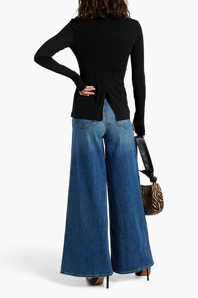 NILI LOTAN Josette high-rise wide-leg jeans 3