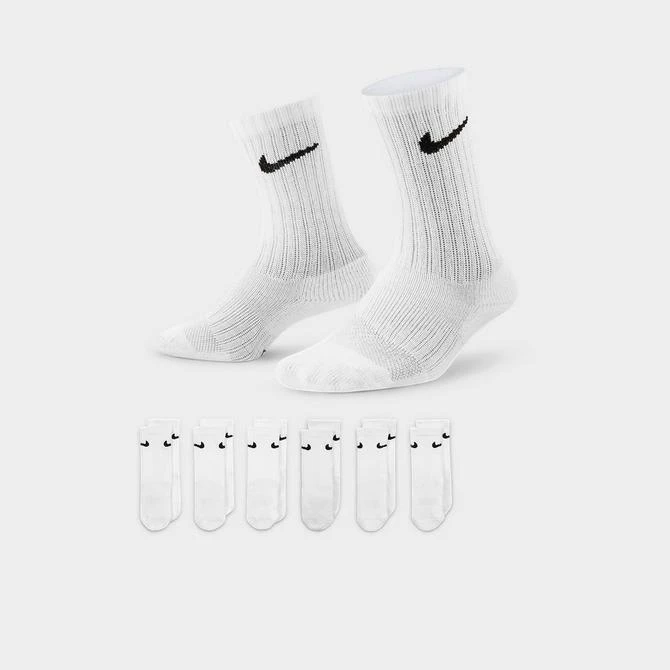 NIKE Little Kids' Nike Dri-Fit Crew Socks (6-Pack) 2