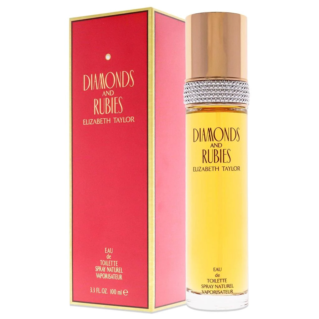 Elizabeth Taylor Diamonds and Rubies by  for Women - 3.3 oz EDT Spray 4