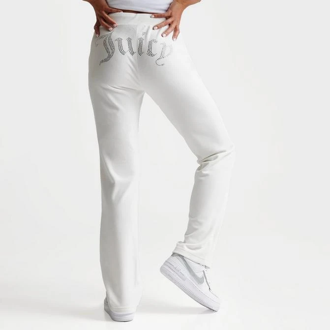 Juicy Couture Women's Juicy Couture OG Big Bling Velour Track Pants 1