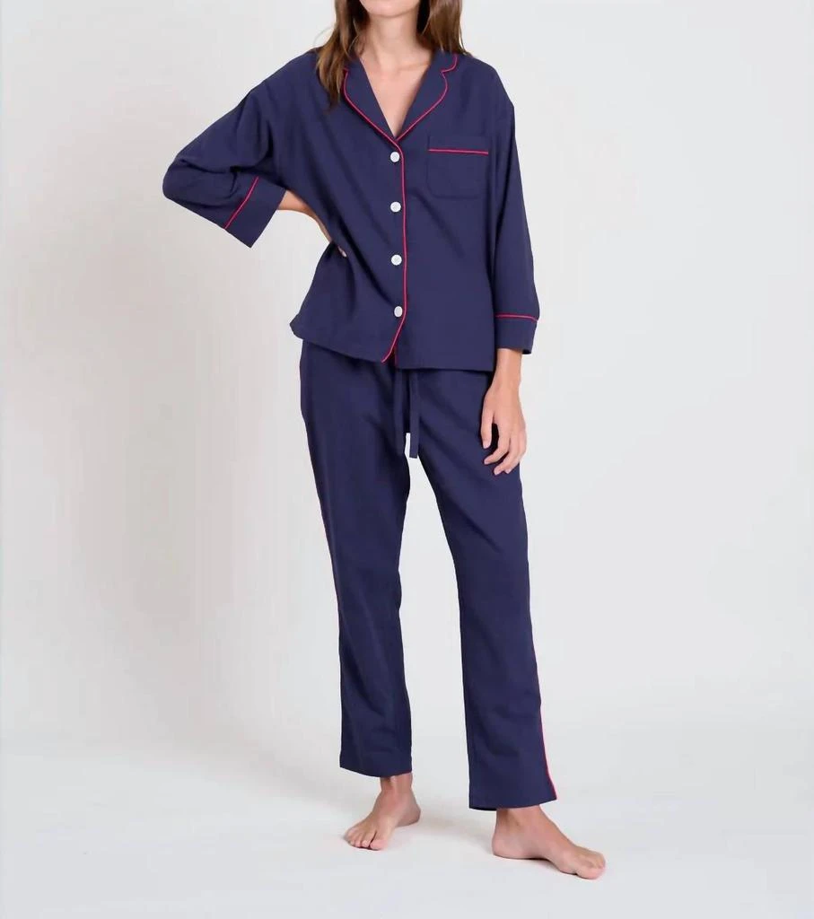 SLEEPY JONES Sleepy Jones - Marina Pajama Set 1