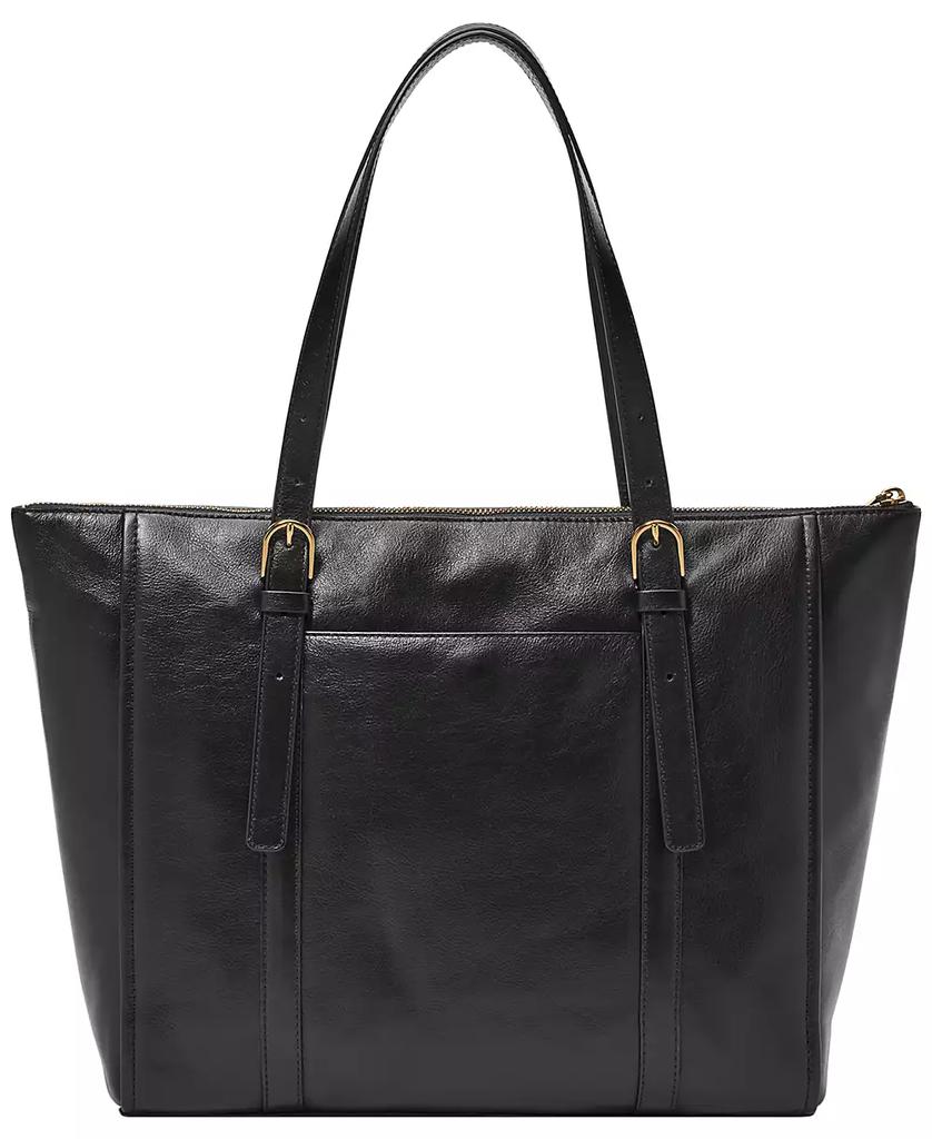 Fossil Carlie Leather Tote Bag