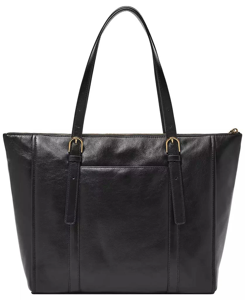 Fossil Carlie Leather Tote Bag 2