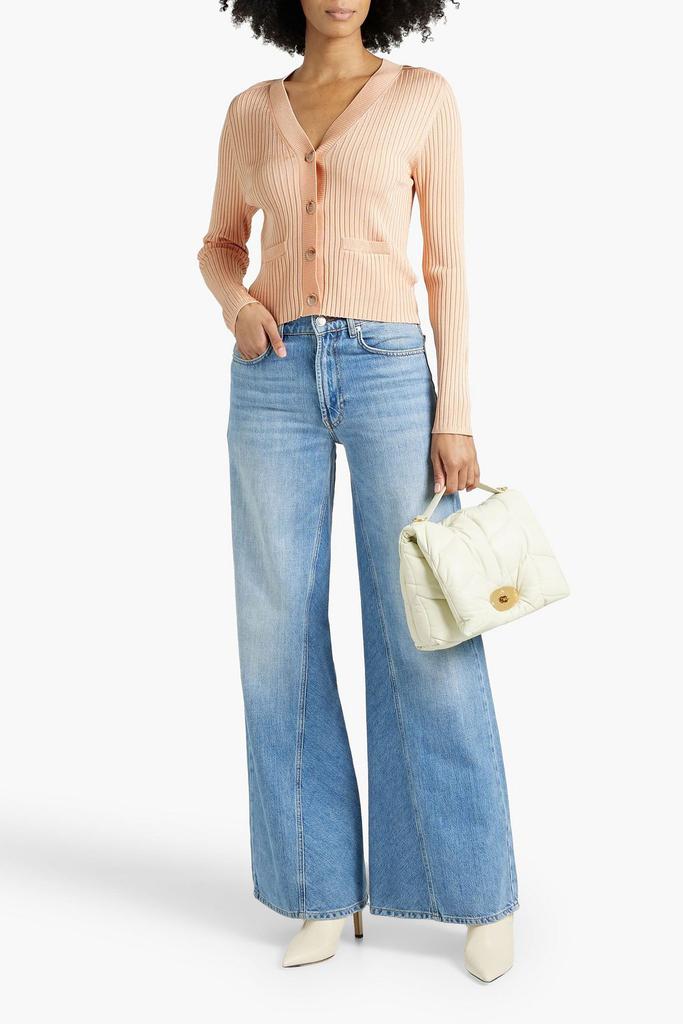 Diane von Furstenberg Tereza ribbed-knit cardigan