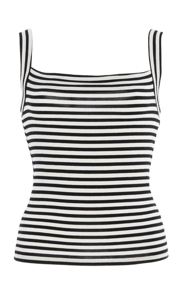 Anemos Anemos - Striped Square-Neck Tank Top - Stripe - M - Moda Operandi 1