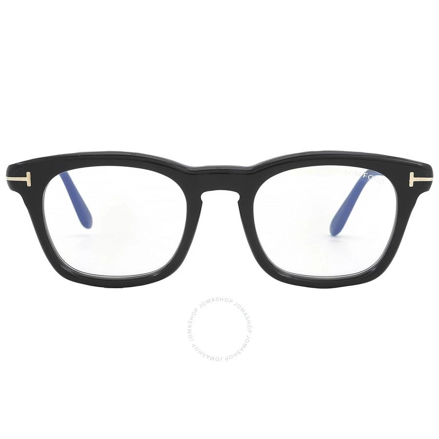 Tom Ford Blue Light Block Square Men's Eyeglasses FT5870-B 001 50 1