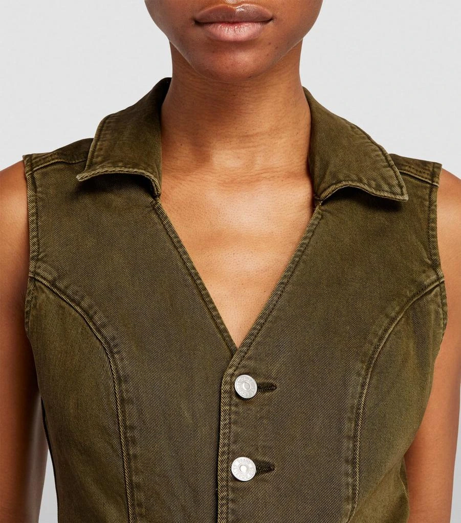 Paige Denim Belted Sasha Jumpsuit 6