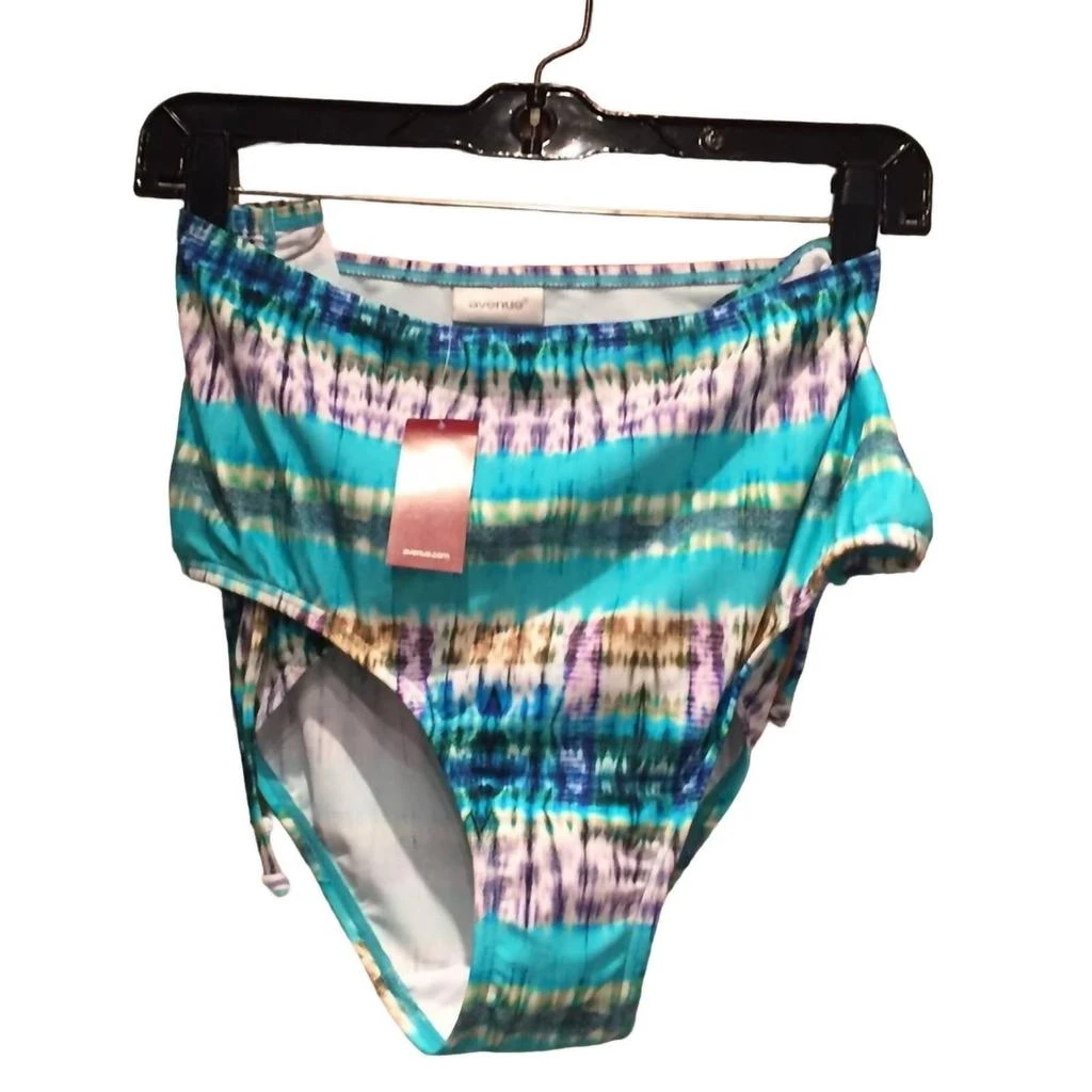 Avenue Avenue - Women's Tummy Panel Hip Thigh Concealer Swim Bikini Bottom - Plus