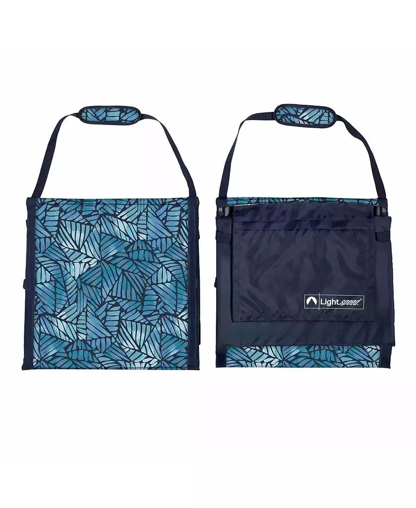 ECR4Kids Lightspeed Outdoors Beach Loungers, Deep Navy Ombre, 2-Pack 3