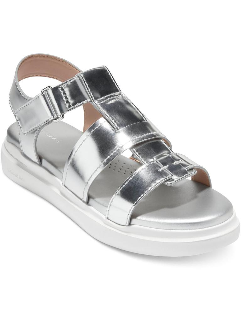 Cole Haan Grandpro Rally Fisherman Sandal Womens Metallic Adjustable Sport Sandals