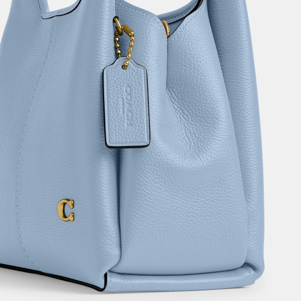 Coach Coach Lana 23 Pebble-Grain Leather Shoulder Bag 6