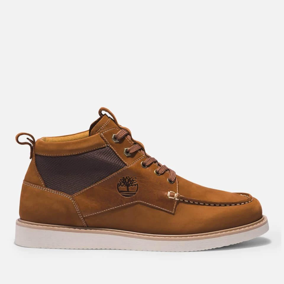 Timberland TIMBERLAND MEN'S NEWMARKET II NUBUCK LACE UP BOOTS - RUST 1
