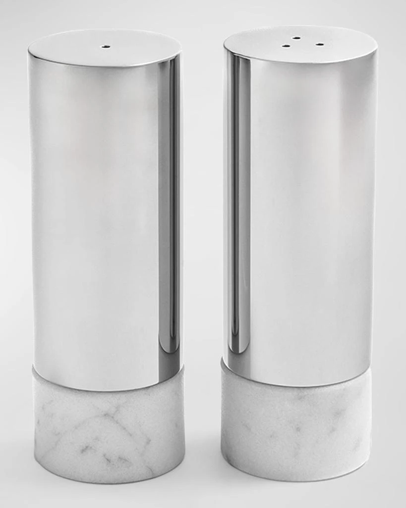 ANNA New York Dual Marble Salt & Pepper Shakers 1