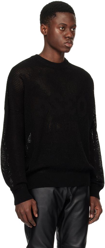 032c Black Selfie Sweater