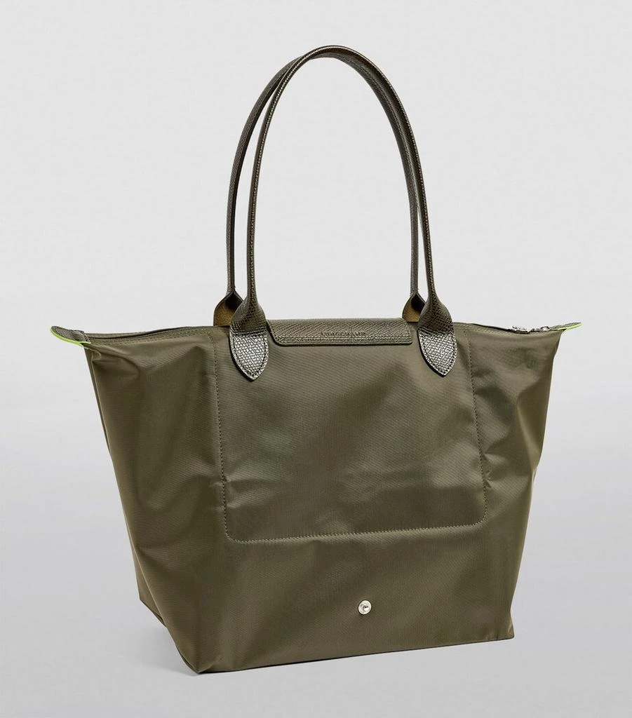 Longchamp Large Le Pliage Green Tote Bag 2
