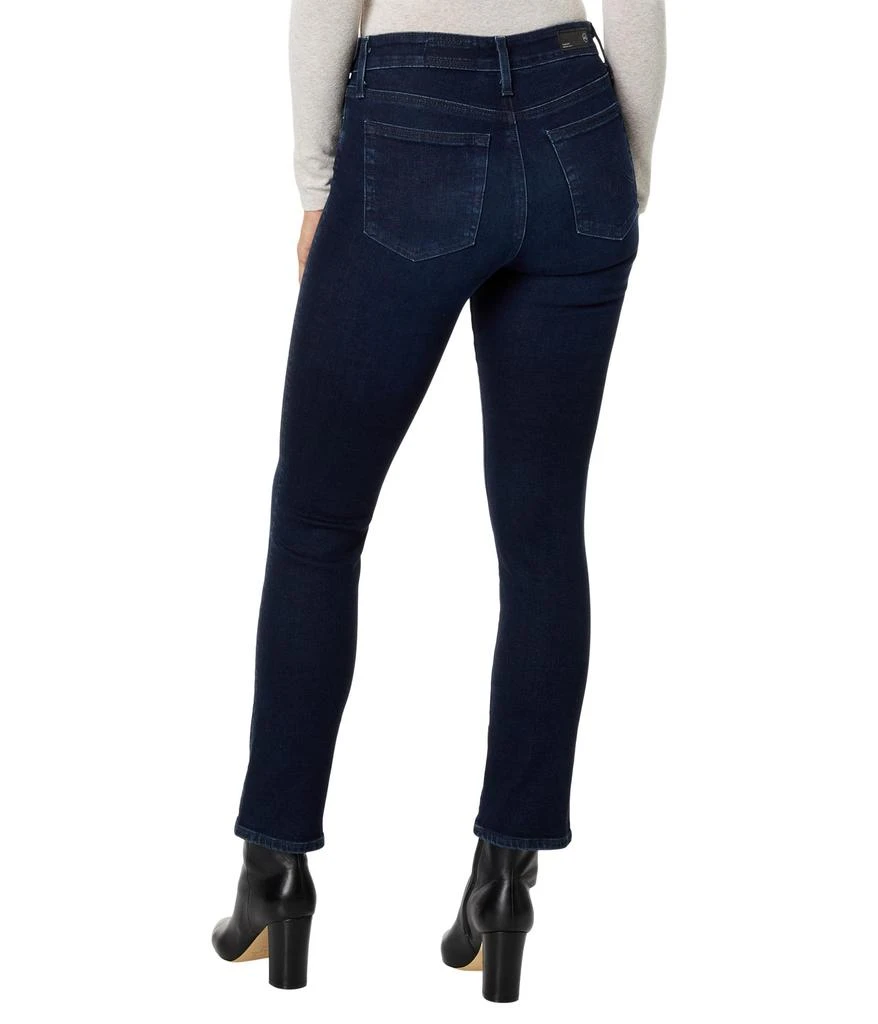 AG Jeans Mari High-Waist Slim Straight Leg Jeans in Vp Soho 2