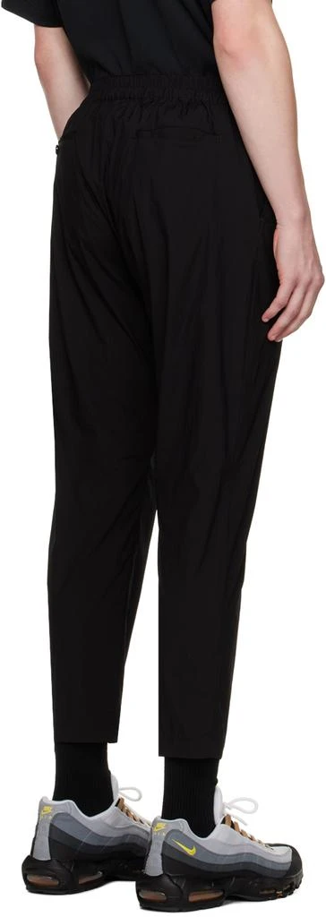 SOPHNET. Black Easy Trousers 3