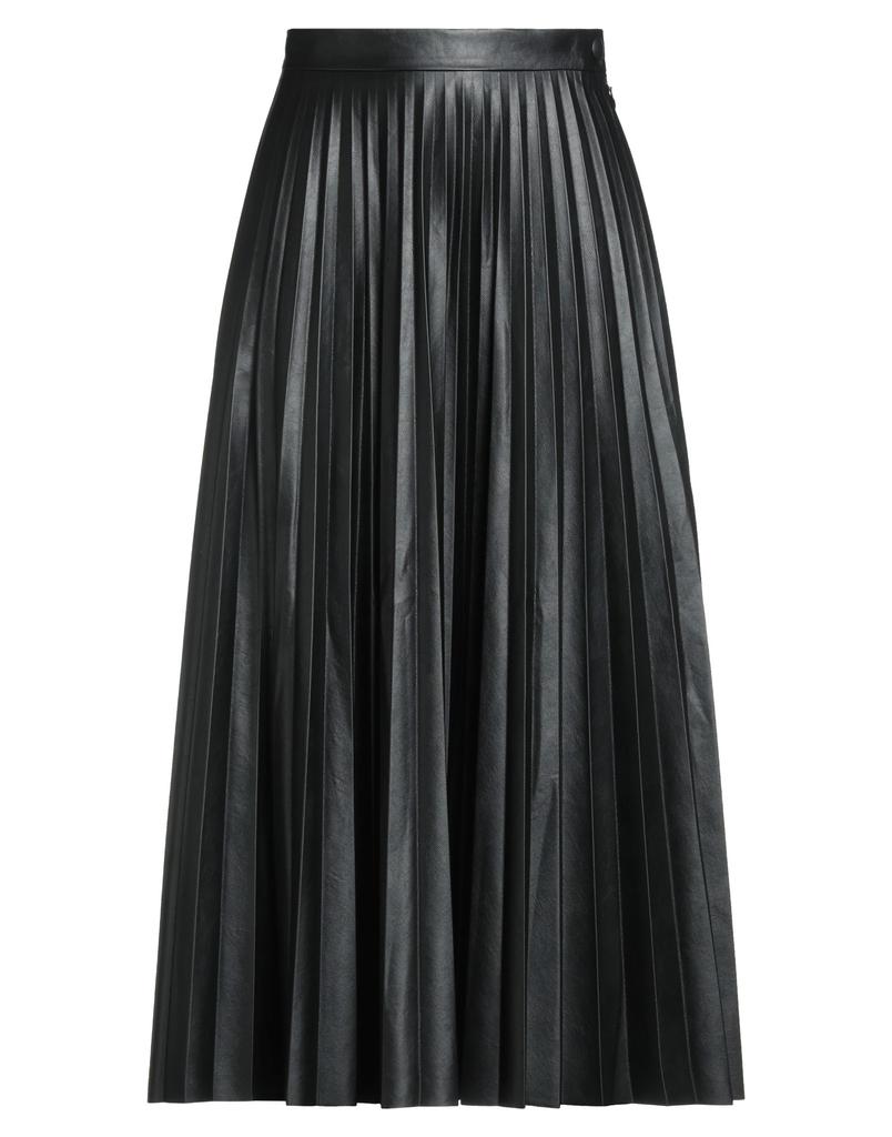 スカート MM6 MAISON MARGIELA Women Mid Skirts S52MA0195S53057900 blac Black Flap Pocket Midi Skirt by MM6 Maison Margiela on Sale