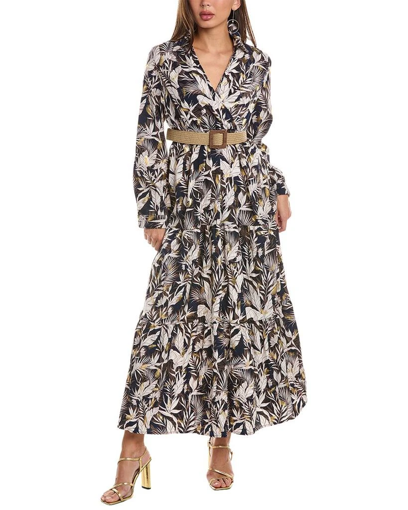 ANNA KAY Marbelle Silk-Blend Midi Dress 1