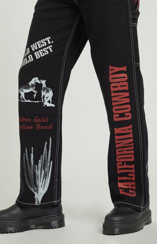 Shop Dylan Baggy Jeans Carpenter California Cowboy Black on Sale