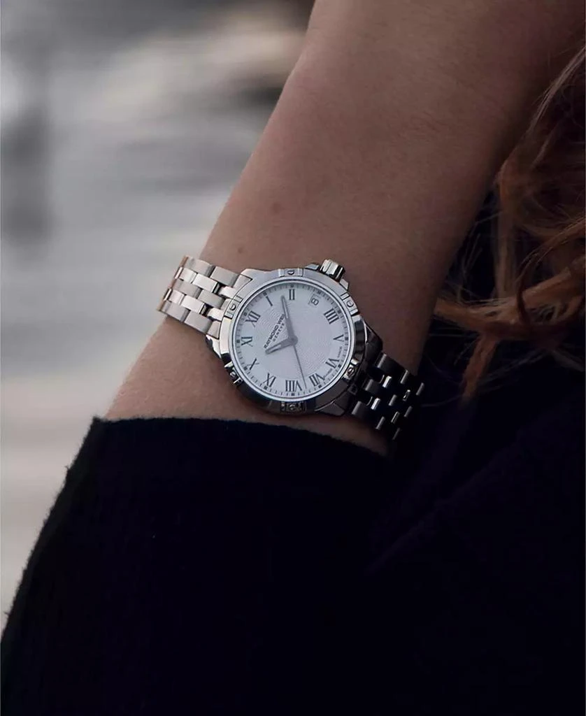 Raymond Weil Women's Swiss Tango Diamond-Accent Stainless Steel Bracelet Watch 30mm 4