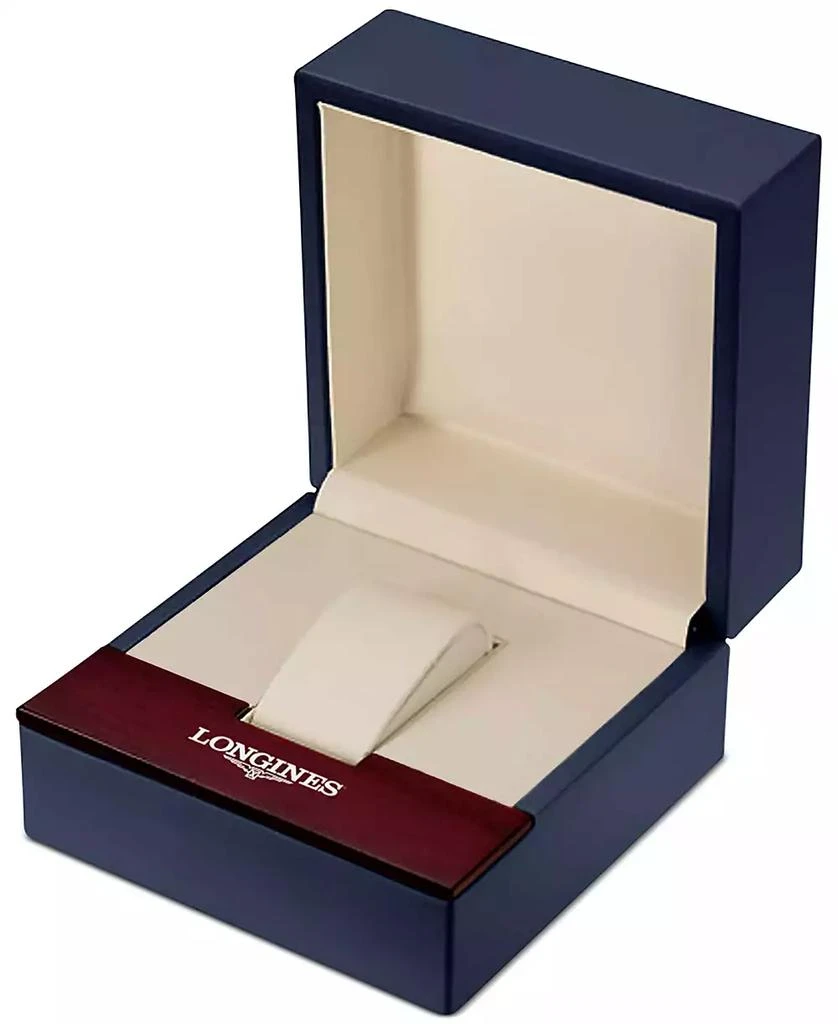 Longines Women's Swiss Conquest Classic Diamond-Accent Stainless Steel Bracelet Watch 34mm 5