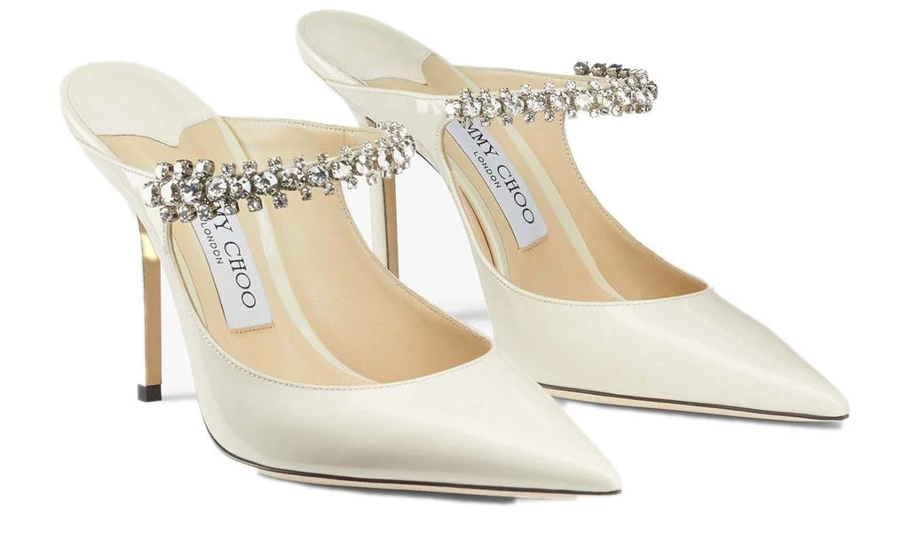 Jimmy Choo Patent Leather Bing 100 Mules 3
