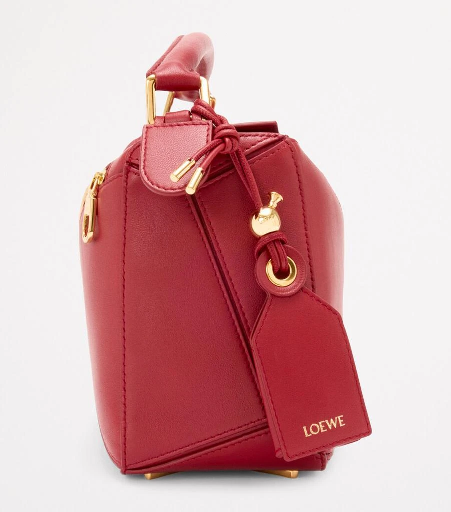 Loewe Small Leather Featherlight Puzzle Top-Handle Bag 5