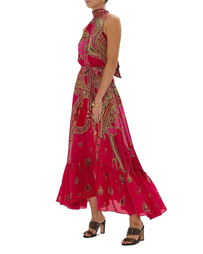 Camilla Printed Silk Dress 3