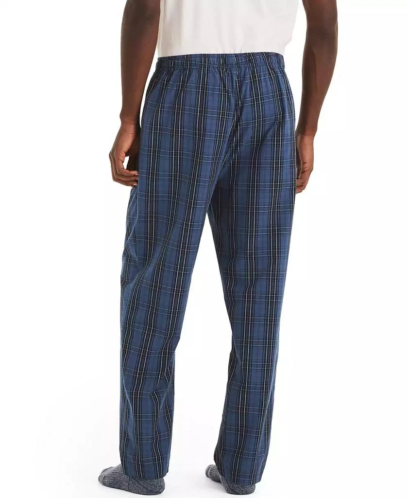 Nautica Men's Plaid Plaid Poplin Pajama Pants 2