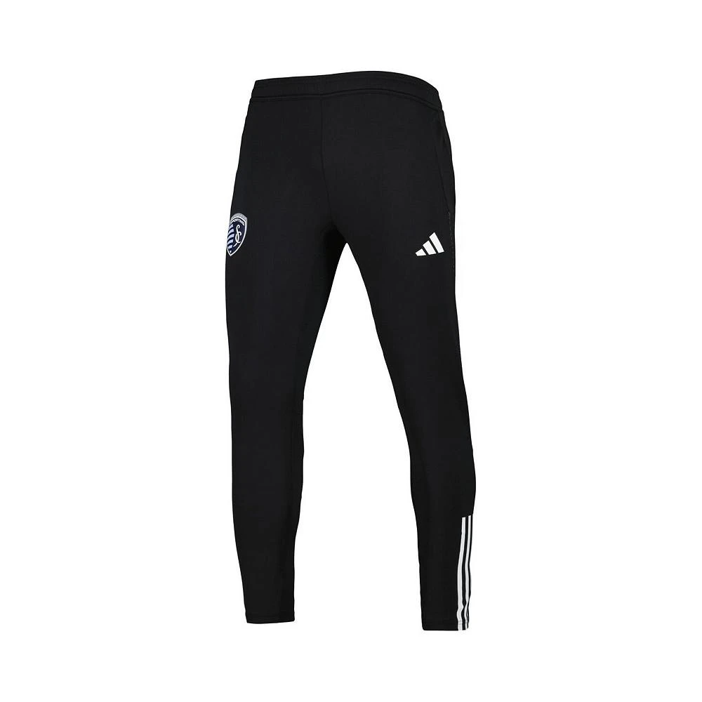 adidas Men's Black Sporting Kansas City 2023 On-Field Team Crest AEROREADY Training Pants 2