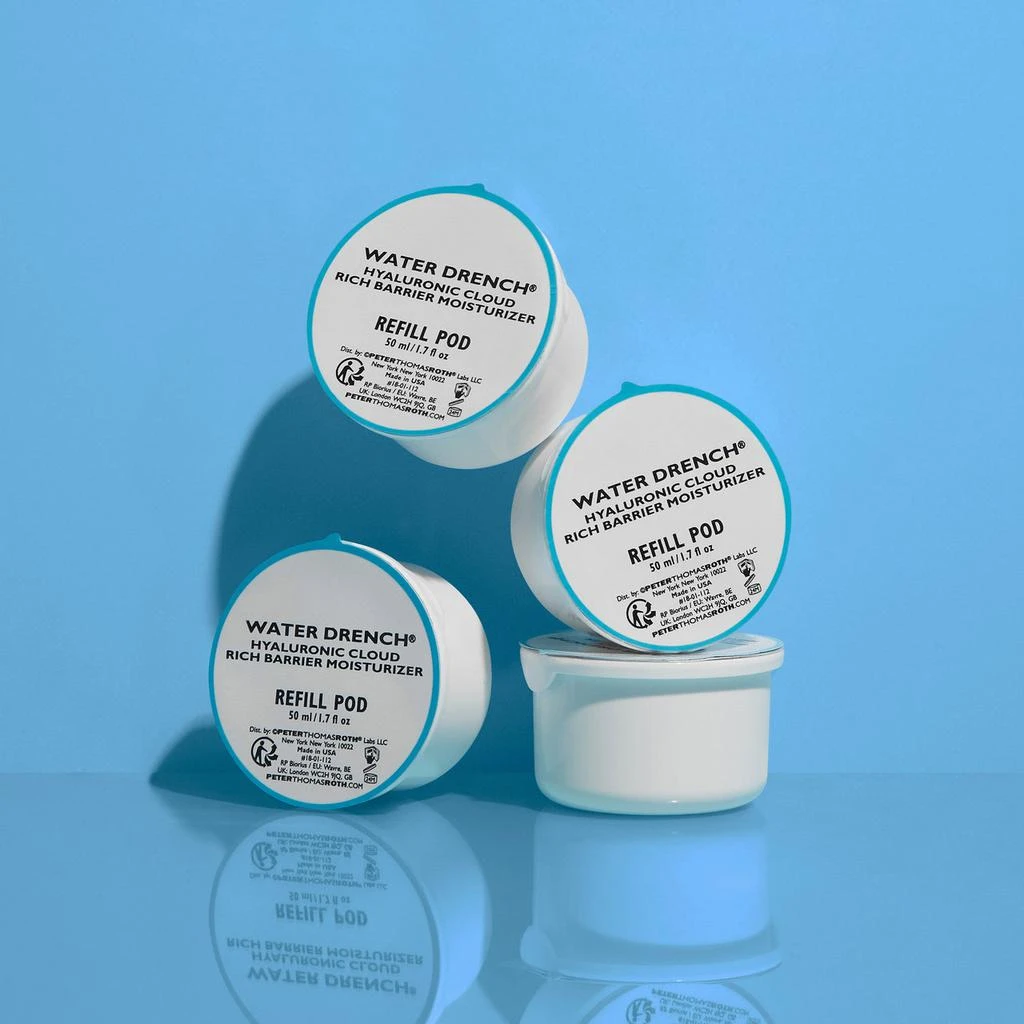 Peter Thomas Roth Water Drench Hyaluronic Cloud Rich Barrier Moisturizer - Refill Pod, 1.7 fl oz 3
