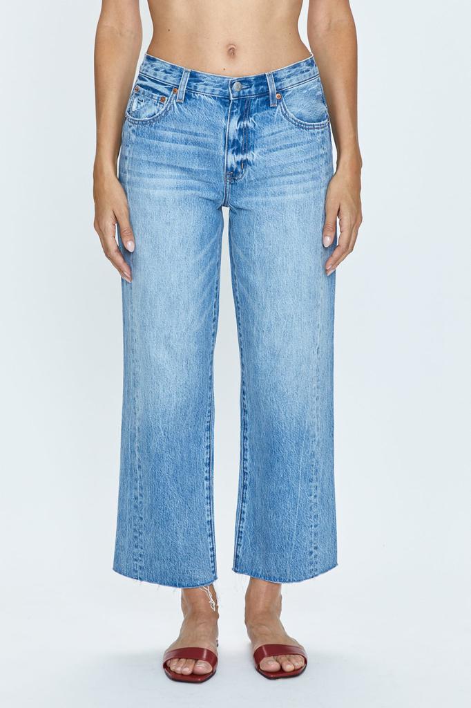 Pistola Denim Bobbie Mid Rise Straight - Facade