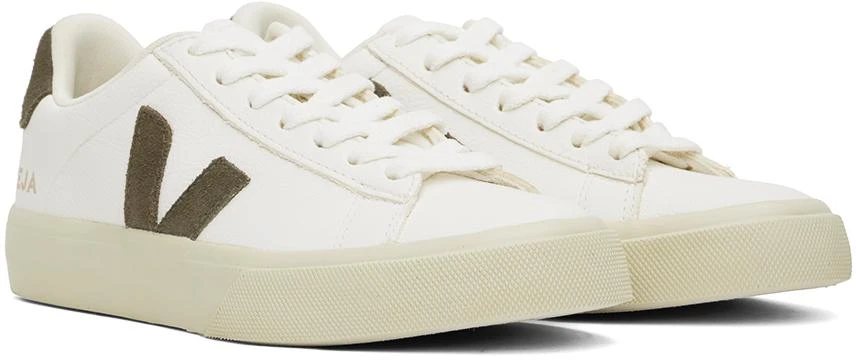 Veja White Campo ChromeFree Leather Sneakers 4