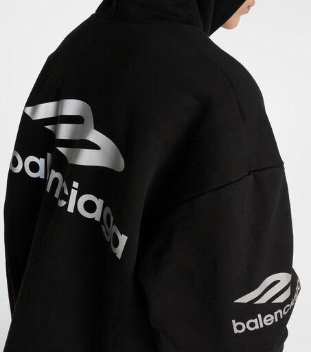 Balenciaga 3B Sports Icon technical hoodie - Hoodies - Free