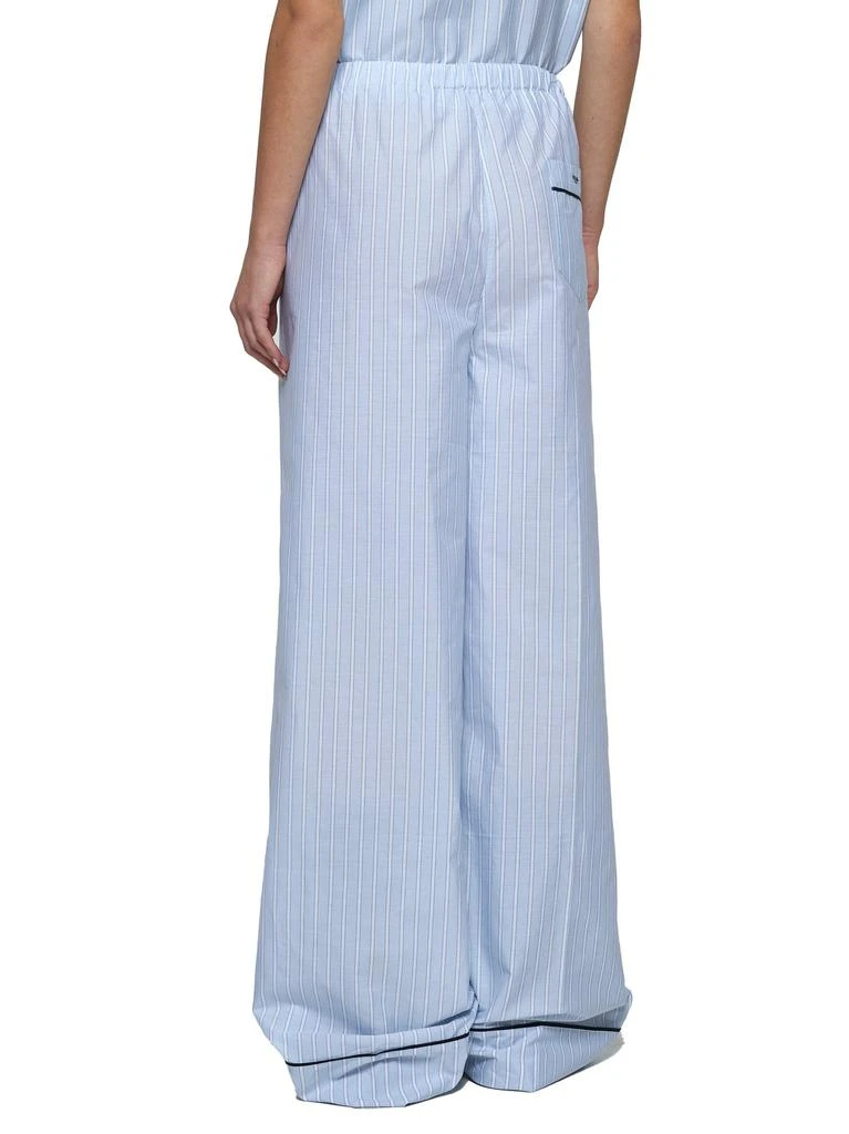 PRADA ABBIGLIAMENTO PRADA ABBIGLIAMENTO | Striped cotton trousers | Women | 38 4