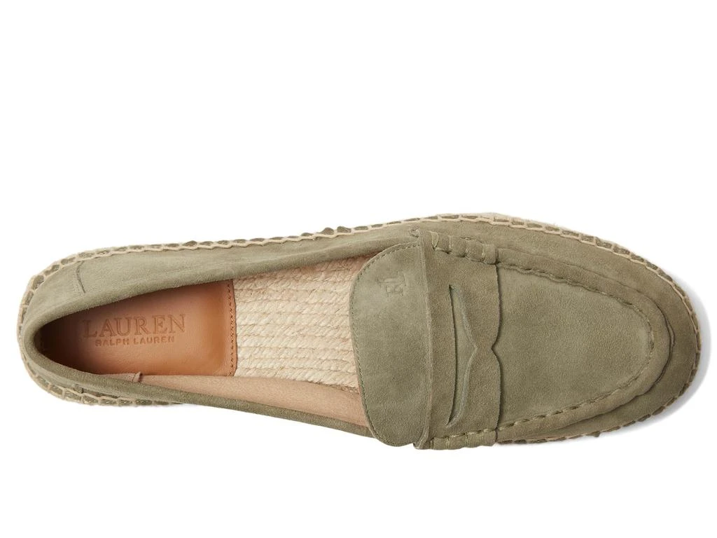 Ralph Lauren Luize Suede Loafers Espadrille 2