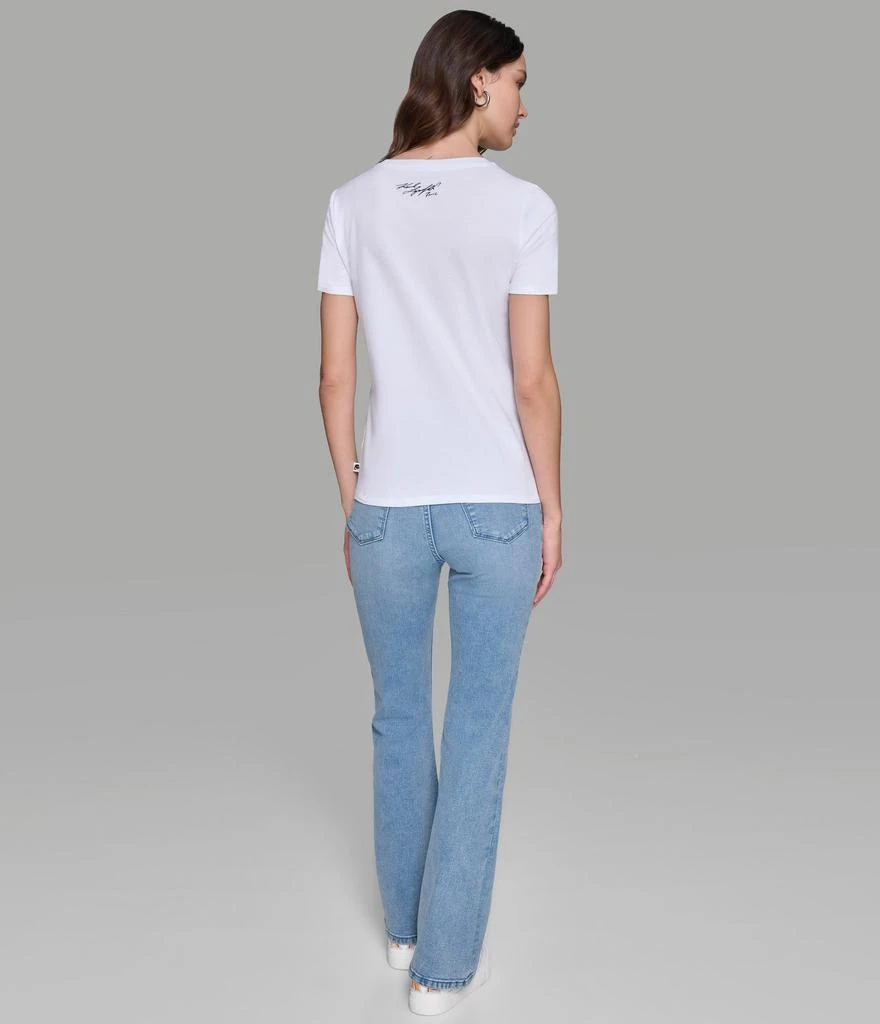 Karl Lagerfeld Paris BONJOUR CHOUPETTE TEE 2