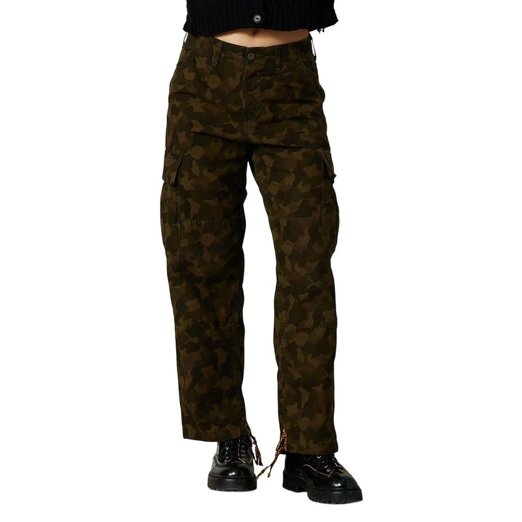 NSF Alex Camo Cargo Pants In Woodland Camo 1