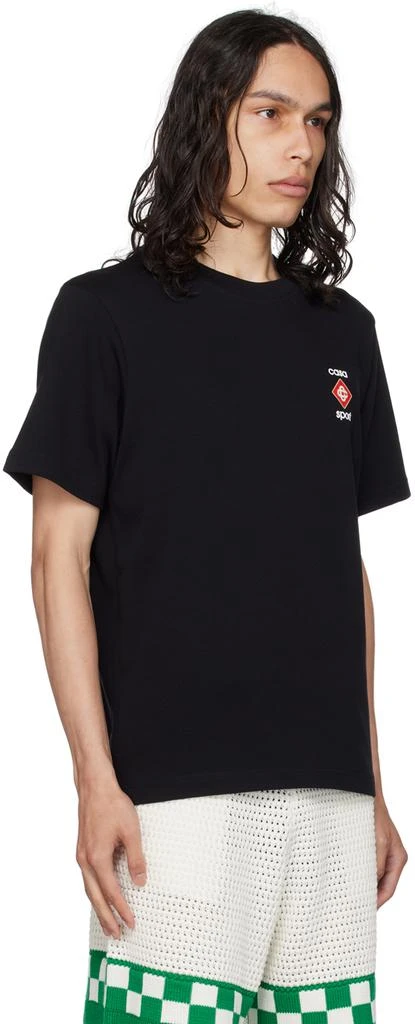 Casablanca SSENSE Exclusive Black Casa Sport T-Shirt 2