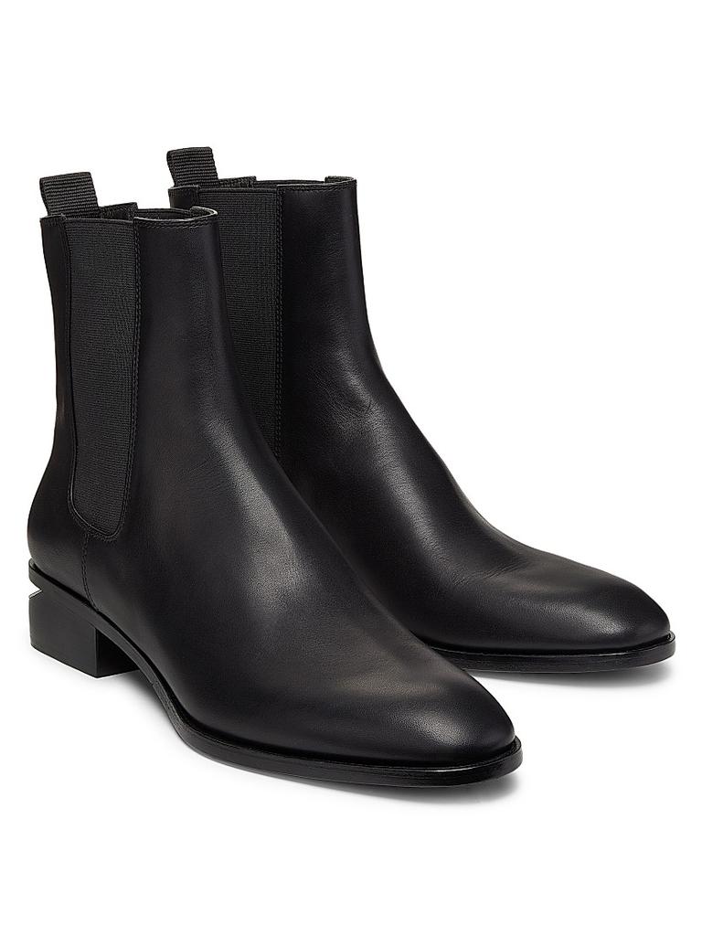 Alexander Wang Kane 35MM Leather Ankle Boots