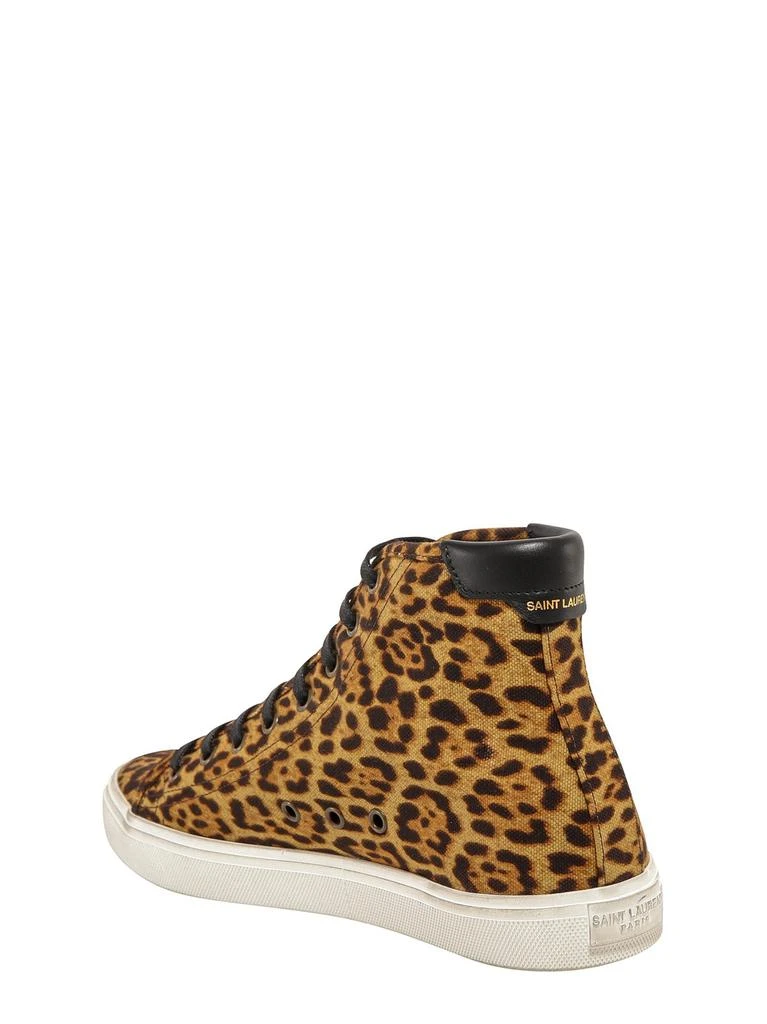 Yves Saint Laurent Saint Laurent Leopard Print High-Top Sneakers 3