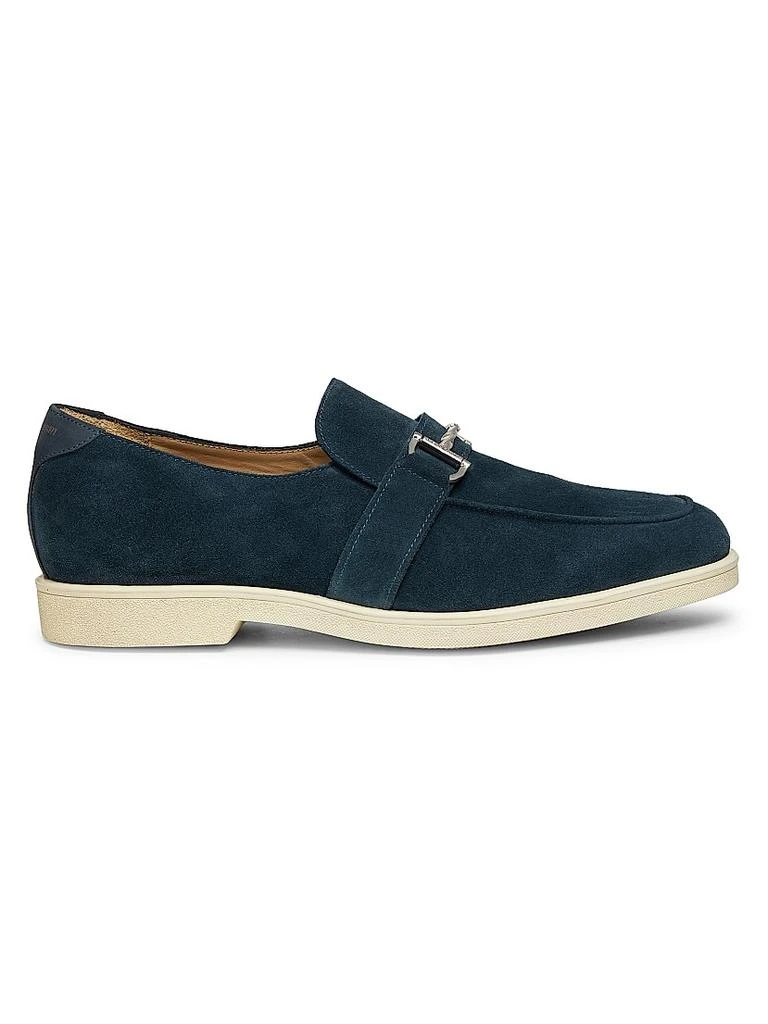 Stuart Weitzman Aurelio Suede Loafers - Business Casual  display picture 3