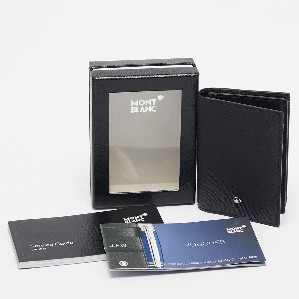 MontBlanc Montblanc Black Leather Sartorial Business Card Holder 6