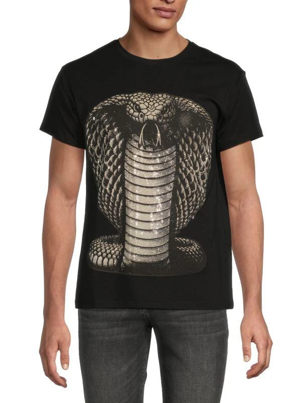 X Ray Rhinestone Graphic T-Shirt 1