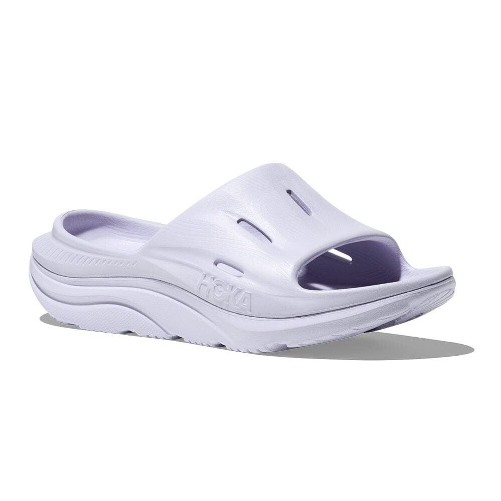 Hoka One One One One Ora Recovery Slide 3 1135061-ETHR Unisex Ether Slip On Sandal ASM82 (W12-M10,Purple)