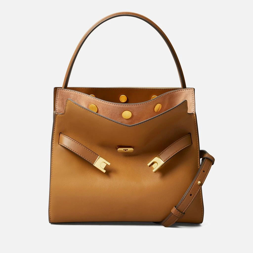 Tory Burch Lee Radziwill Small Double Suede and Leather Bag 1