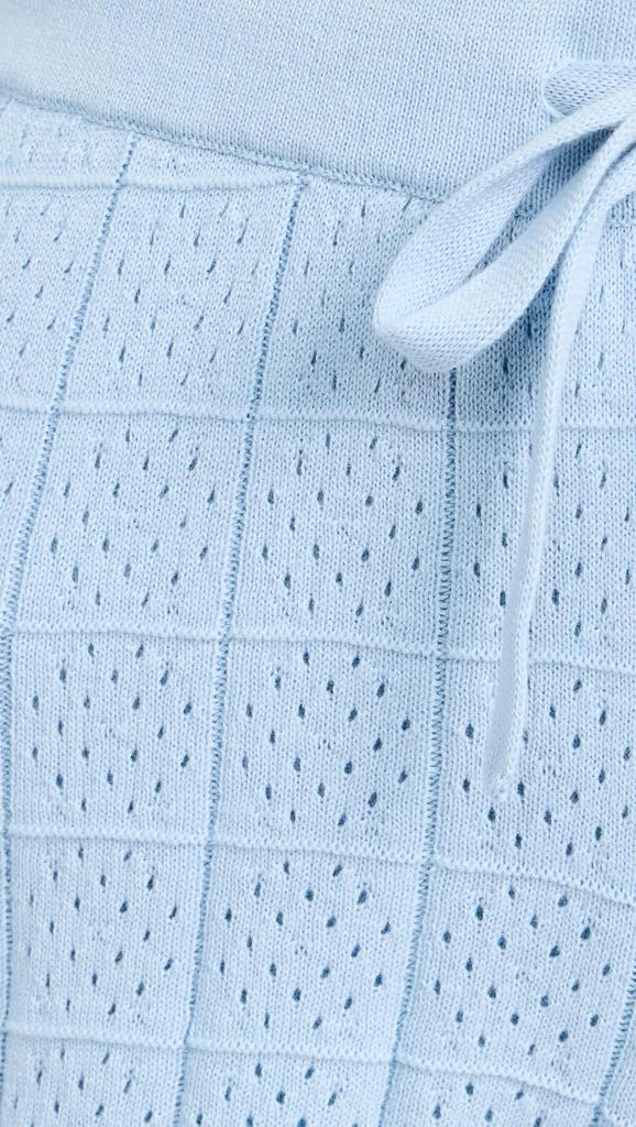 Monrow Crochet Knit Shorts 5