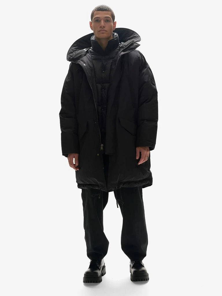 Holden M Long Down Puffer - Black 5