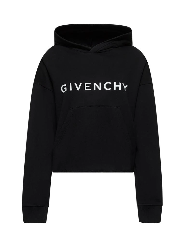 Givenchy GIVENCHY | Black GIVENCHY Archetype hoodie | Women | S 1